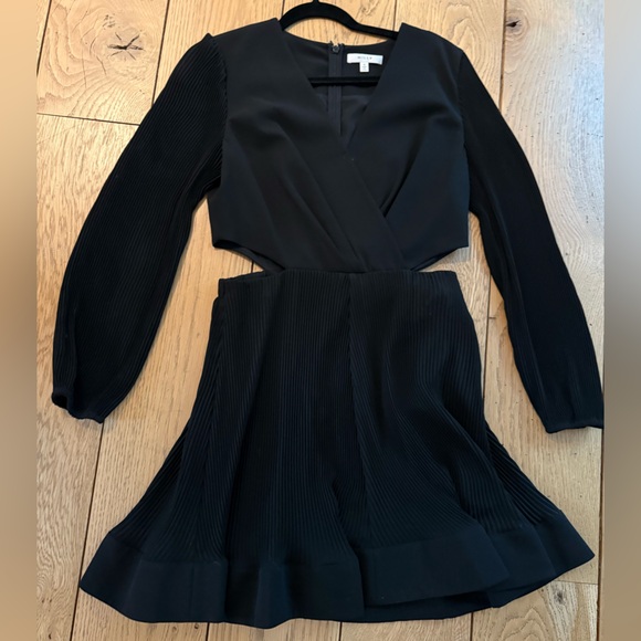 Millie Winnie Pleated Cutout Dress - Picture 3 of 3